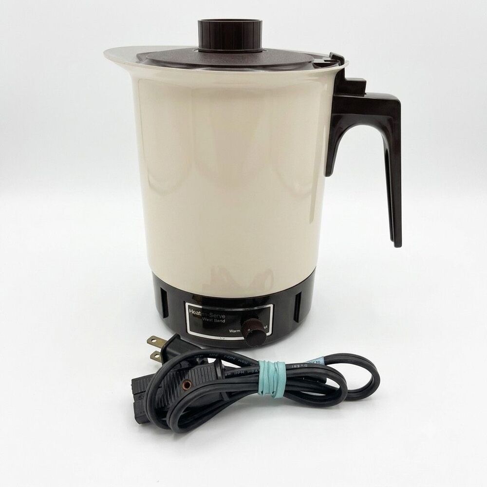 Vintage JCPenney "Heat & Serve" Instant Hot Pot Electric Kettle (6-Cup / 36oz)